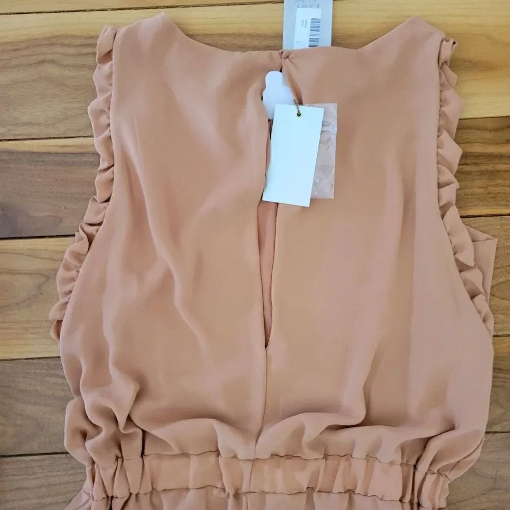 KAOS Ruffle jumpsuit Romper Size 12 L New - Picture 10 of 10